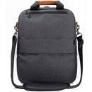 PKG International Riverdale Recycled Messenger Bag (Gray/Tan, 11L)