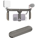 SmallRig Mobile Video Cage Kit with Dual Handles for iPhone 15 Pro and Fold P20 Pocket Video Rig Kit
