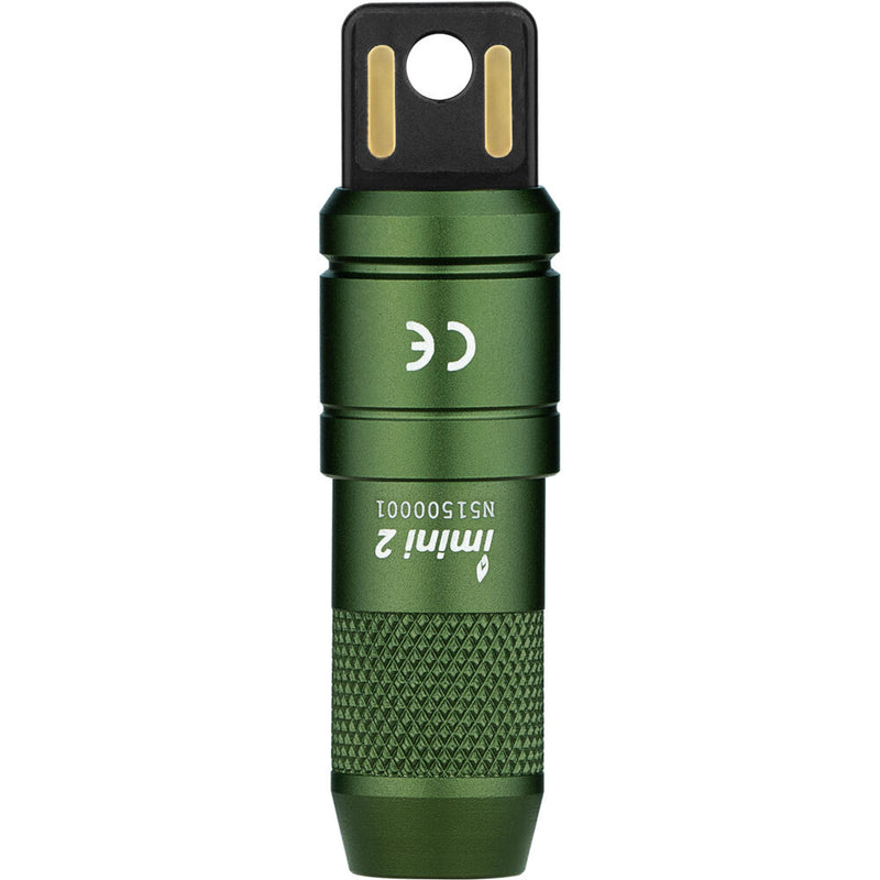 Olight imini 2 Rechargeable Key Ring Flashlight (OD Green)