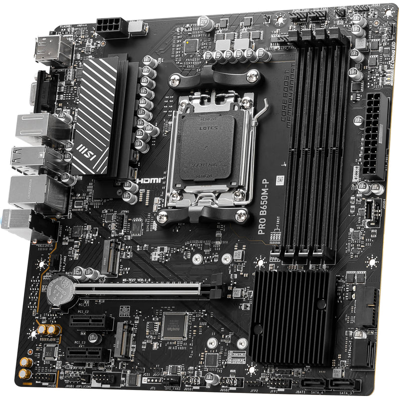 MSI PRO B650M-P AM5 Micro-ATX Motherboard