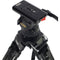 Teris TS120CF-Q Fluid Head & Tripod Kit (Carbon Fiber)