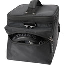 Magma Bags 45 Record-Bag 100 Travel Bag for up to 100 7" Records (Black/Red)
