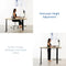 Uncaged Ergonomics Rise Up Electric L-Shaped Corner Standing Desk