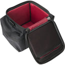 Magma Bags 45 Record-Bag 100 Travel Bag for up to 100 7" Records (Black/Red)