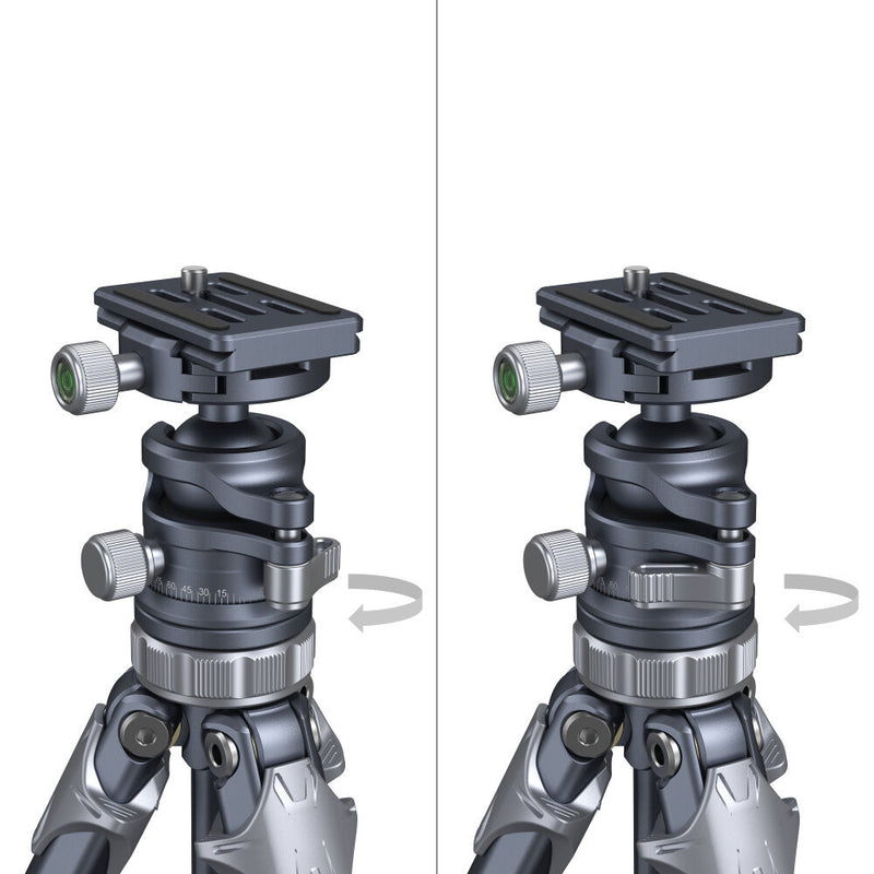 SmallRig AP-02 Lightweight Aluminum Travel Tripod with Arca-Type Ball Head