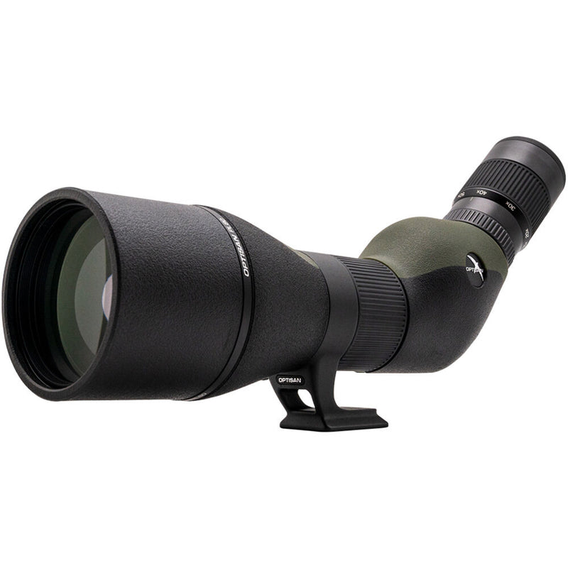 Optisan 15-60x80 PL ED Angled Spotting Scope