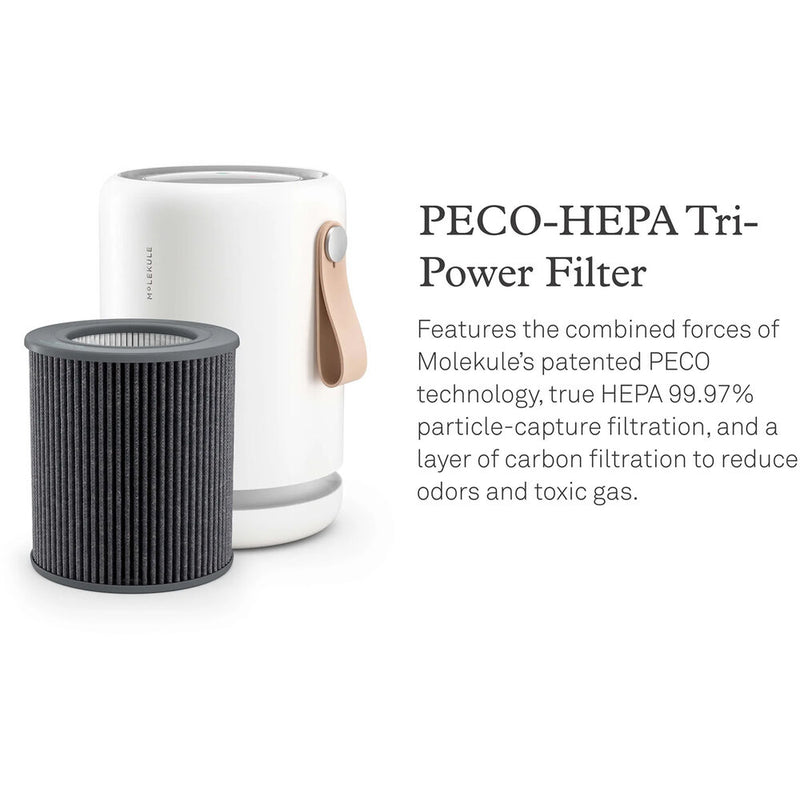 Molekule Air Mini+ Smart Air Purifier with PECO-HEPA Tri-Power Filter