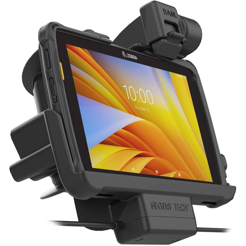 RAM MOUNTS GDS Power and Data Dock with Latch for Zebra ET4x 8" Tablet