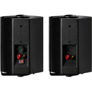 iHome iHSI-W400BT-PR-BLK Active Bluetooth Outdoor Speakers (Black, Pair)