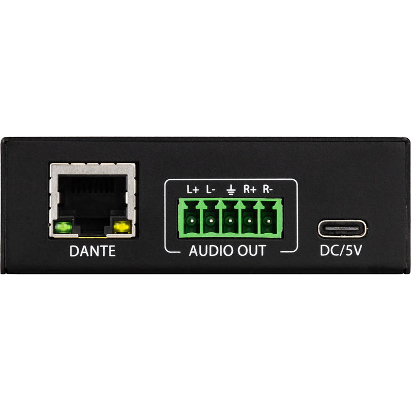 AVPro Edge 2-Channel Dante Decoder