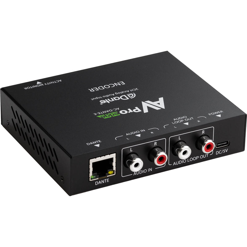 AVPro Edge 2-Channel Dante Encoder