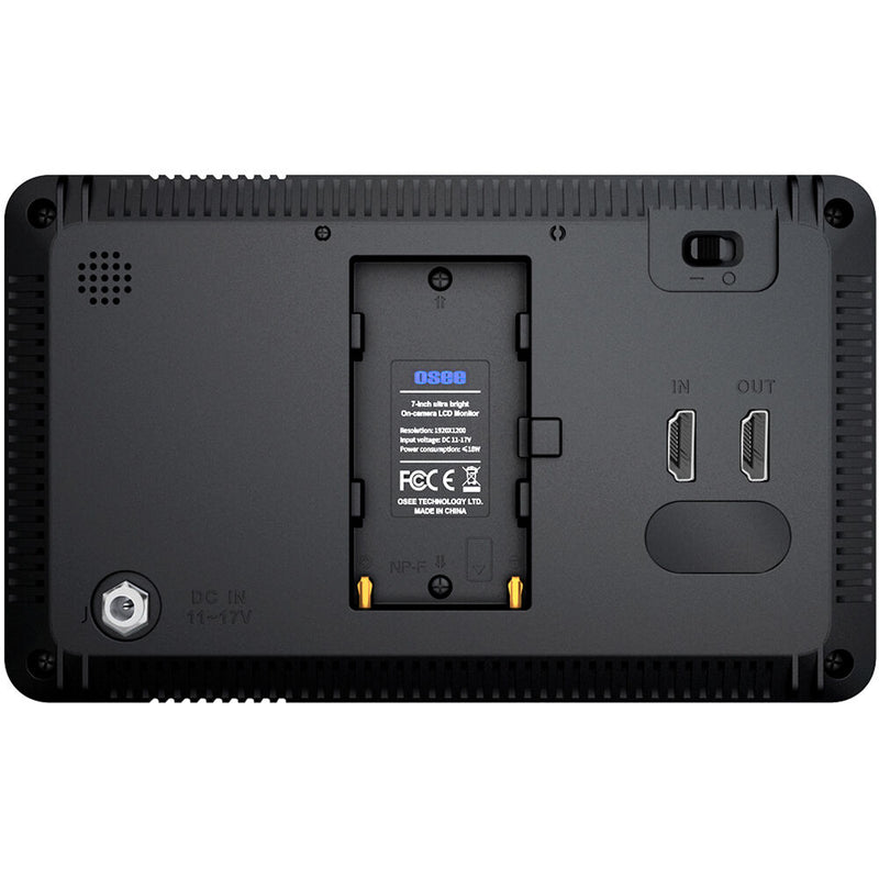 OSEE T7 7" UHD 4K HDMI Ultrabright Field Monitor