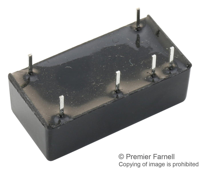 XP POWER IH2405D Isolated Through Hole DC/DC Converter, 1kV Isolation, ITE, DIP, 1:1, 2 W, 2 Output, 5 V