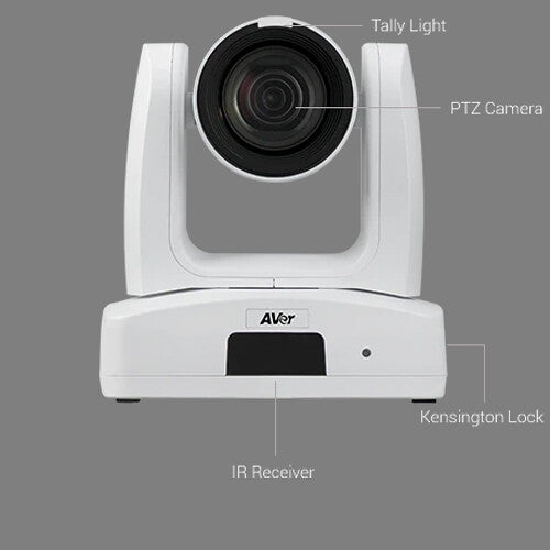 AVer PT310UNV2 4K Professional PTZ Camera with NDI|HX3 & 12x Optical Zoom