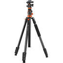 K&F Concept T254A7 Magnesium Alloy Tripod with BH-28L Ball Head