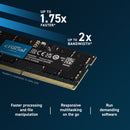 Crucial 24GB Laptop DDR5 5600 MHz SO-DIMM Memory Module