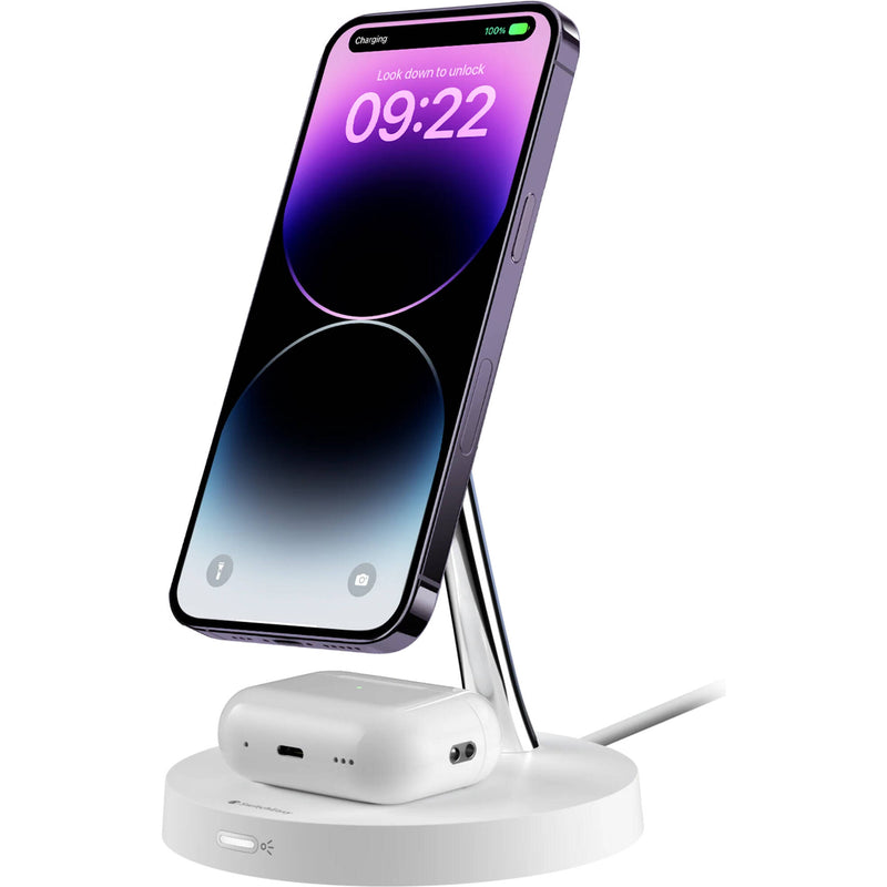 SwitchEasy MagPower 2-in-1 Magnetic Wireless Charging Stand