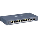 Hikvision DS-3E1510P-SI 8-Port Gigabit PoE+ Compliant Managed Switch