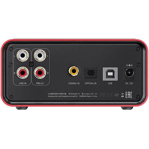FiiO K7 Desktop USB DAC and Headphone Amplifier (Red)