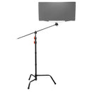 SHAPE C-Stand with 40" Arm and Sliding Leg (Black, 9.7')