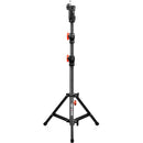 SHAPE Low-Boy Double Riser Stand (Black/Chrome, 6.9')