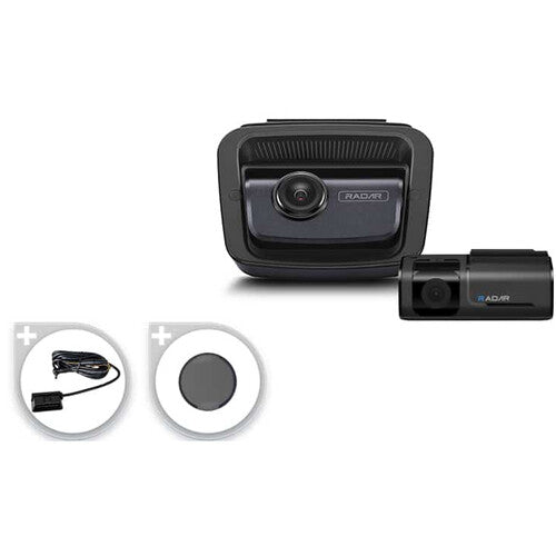 Thinkware U3000 Wi-Fi Dash Cam with Rear-View Camera & 64GB microSD Card