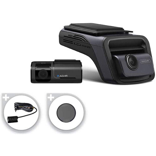 Thinkware U3000 Wi-Fi Dash Cam with Rear-View Camera & 64GB microSD Card