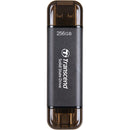 Transcend 256GB ESD310 USB 3.2 Gen 2 Portable SSD (Black)