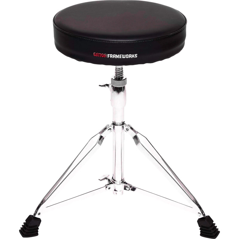 Gator Frameworks Round-Top Drum Throne with Spindle Adjustment