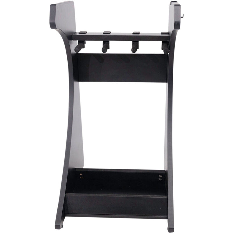 Gator Elite Series 3- to 4-Space Guitar Hanging Stand (Black)