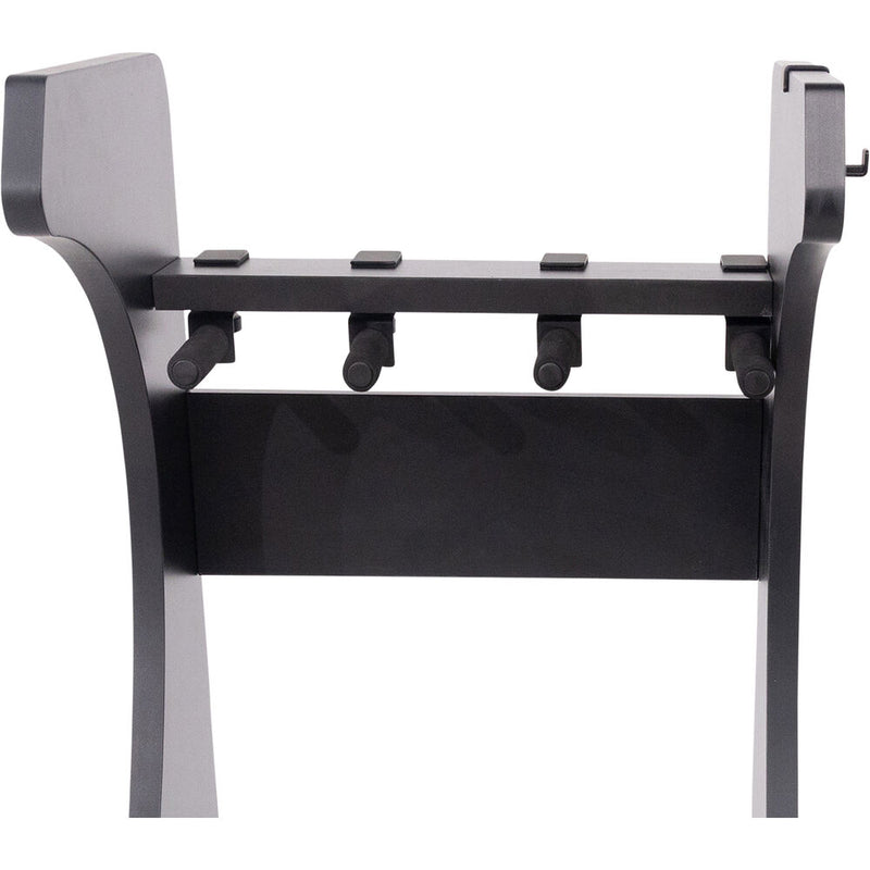 Gator Elite Series 3- to 4-Space Guitar Hanging Stand (Black)