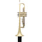 Gator Wall Hanger for Trumpet (Black)