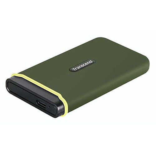 Transcend 4TB ESD380C USB 3.2 Gen 2x2 Portable SSD (Military Green)