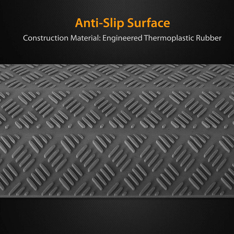 Pyle Pro Drop-Over Cable Protector Ramp (Black,&nbsp;39.96 x 5.1 x 1.18")