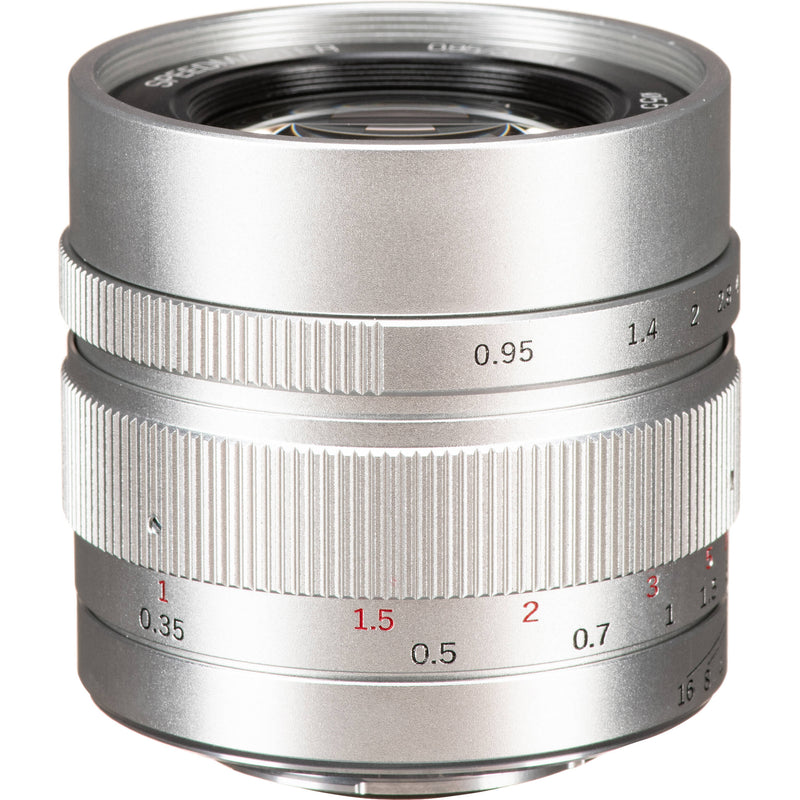 Mitakon Zhongyi Speedmaster 35mm f/0.95 Mark II Lens (Micro Four Thirds, Silver)