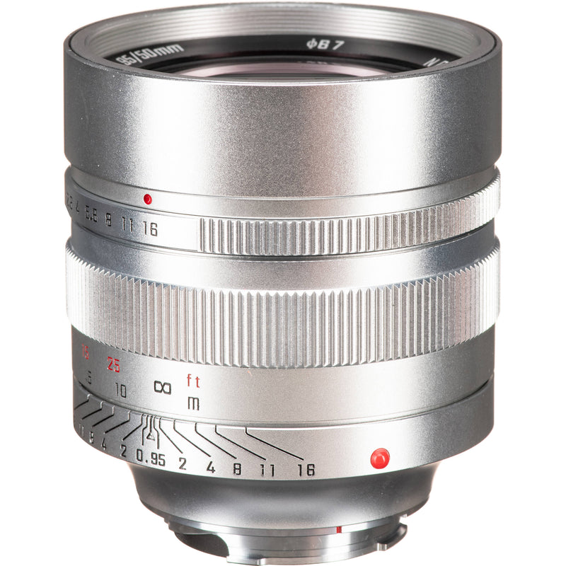 Mitakon Zhongyi Speedmaster 50mm f/0.95 Lens (Leica M, Silver)