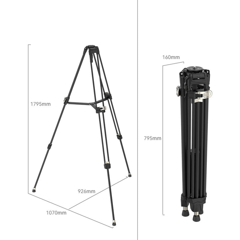 SmallRig AD-80 FreeBlazer Heavy-Duty Aluminum Alloy Tripod Legs