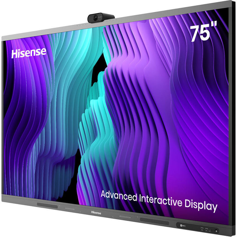 Hisense GoBoard 75MR6DE 75" UHD 4K Touchscreen Commercial Monitor with Integrated Camera