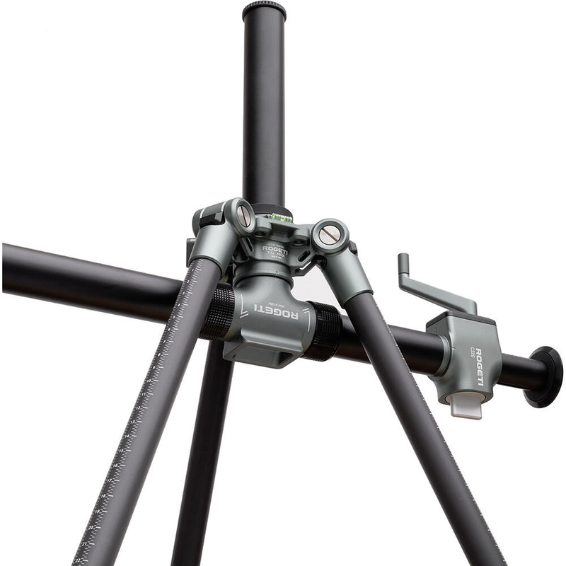ROGETI T32Max Carbon Fiber Tripod with C32G Geared Center Column