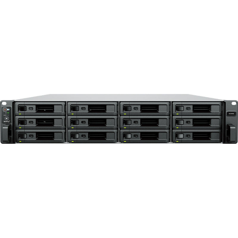 Synology UC3400 12-Bay Active-Active SAN Enclosure with Dual Controllers