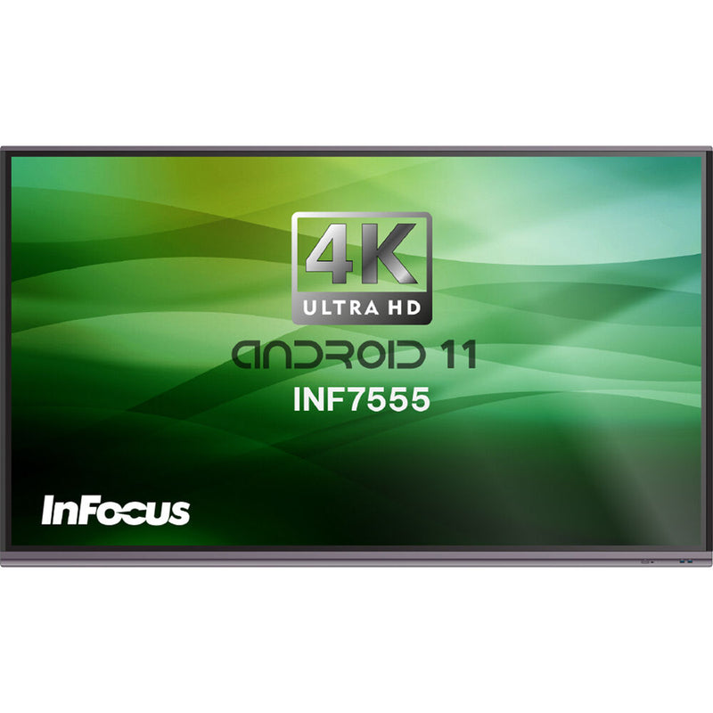InFocus JTouch INF7555 75" UHD 4K Commercial Touchscreen Monitor