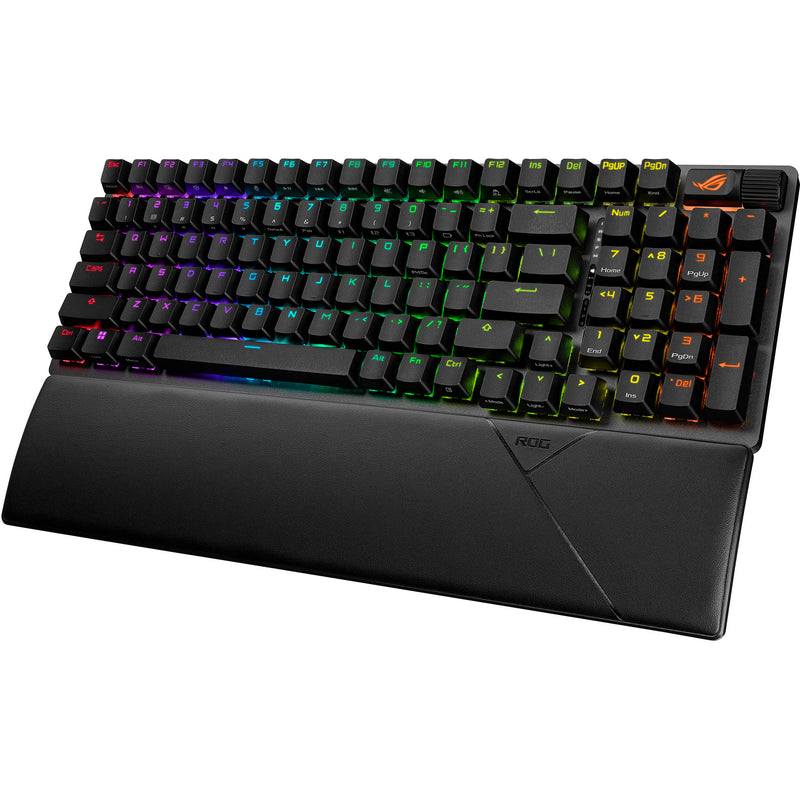 ASUS Republic of Gamers Strix Scope II 96 Wireless Gaming Keyboard (NX Snow Linear Switches)