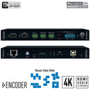 Key Digital KD-IP1022ENC-II 4K AV-over-IP Encoder with KVM/USB & Audio De-Embedding