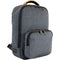 PKG International Robson Recycled Cross-Body Laptop Bag (Dark Gray/Tan, 12L)