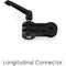 MOVMAX Longitudinal Offset Connector for Suction Cup Bracket
