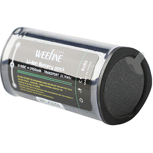 Weefine Battery Case with 18650 Cells (3 x Cells)