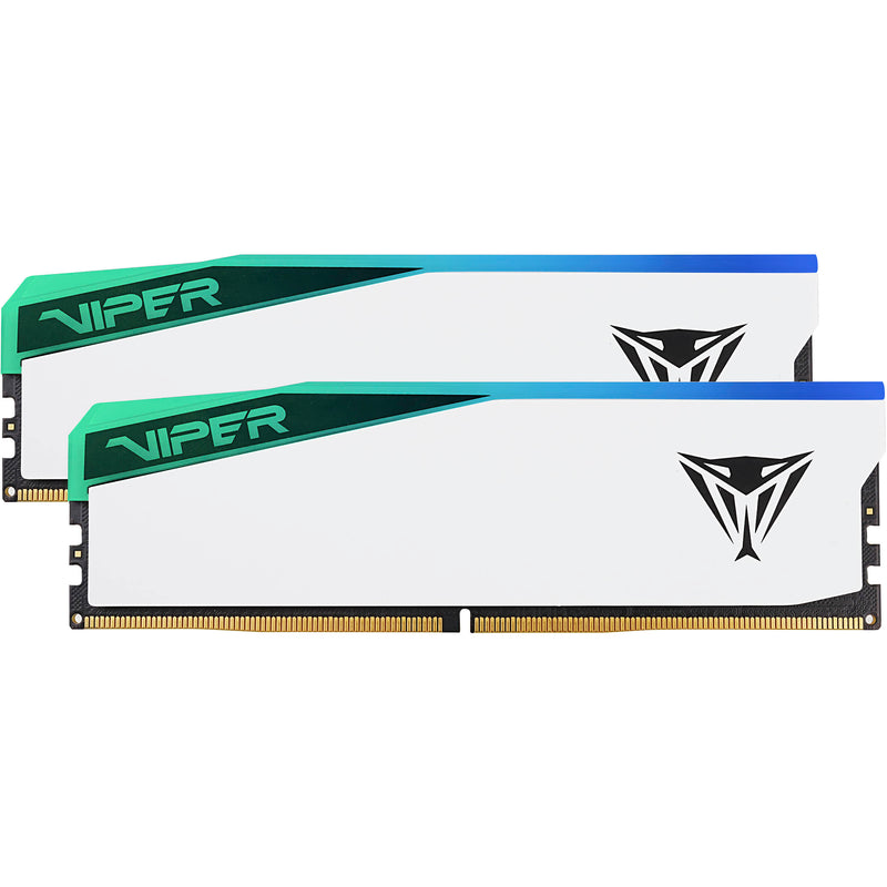Patriot 32GB Viper Elite 5 DDR5 Memory DIMM Kit (2 x 16GB,&nbsp;White)