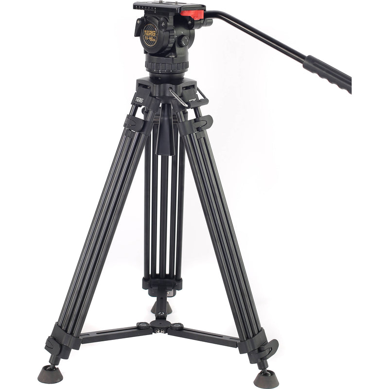 Teris TSN6AL Aluminum Tripod and Fluid Head System