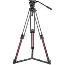 Teris TSN6CF-Q Carbon Fiber Tripod and Fluid Head System