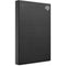 Seagate 2TB One Touch USB 3.2 Gen 1 External Hard Drive with Password Protection (Black)